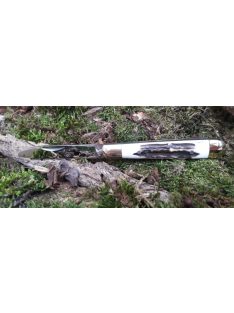 Children's knife with deer antler handle