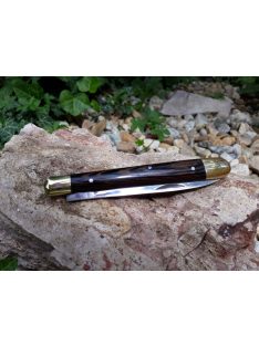 Magyar bicska szalonnázó fa markolattal