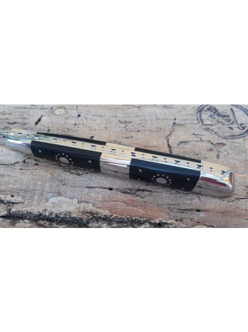 Szalonnázó bicska ében napkoronggal