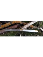 Magyar bicska szalonnázó agancs markolattal nemzetiszín berakással