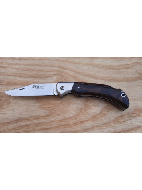 Dixon hunting knife with wooden handle