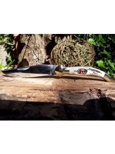 Magyar bicska nagy fejesgörbe intarzia címerrel