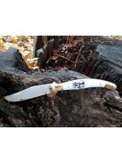 Magyar bicska nagyfejes gravírozott motívumokkal