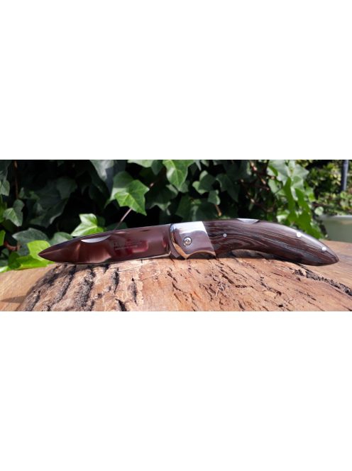Dixon medium lock (Őz) hunting knife with wooden handle