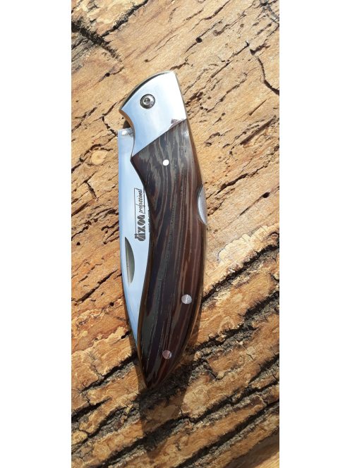 Dixon medium lock (Őz) hunting knife with wooden handle