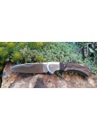 Dixon large hunting knife with wooden handle