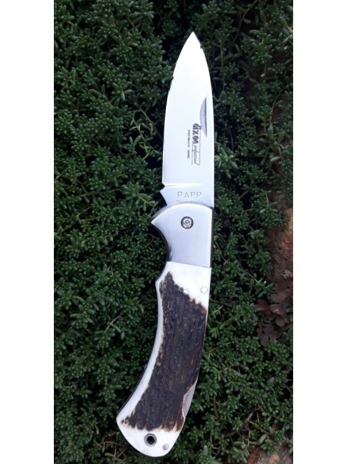 Dixon large hunting knife with antler handle