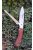 Bone saw dixon large hunting knife with wooden handle