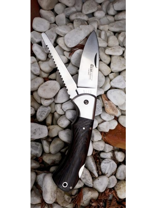 Bone Saw Dixon großes Jagdmesser mit Holzgriff
