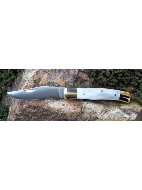 Ungarisches Taschenmesser "Nagymaschara" Mit Hirschgeweihgriff