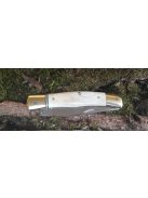 Magyar bicska nagy maskara agancs markolattal nemzetiszín berakással