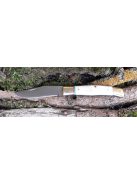 Magyar bicska nagy maskara agancs markolattal nemzetiszín berakással