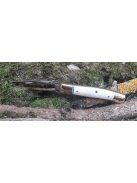 Magyar bicska nagy maskara agancs markolattal nemzetiszín berakással