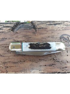   Magyar bicska arató-náder hibrid agancs markolattal nemzetiszín berakással