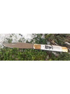 Arató-náder hibrid csiszolt csont gravírozott motívummal